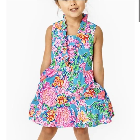 RARE! Lilly Pulitzer Mommy & Me Girls Dress
